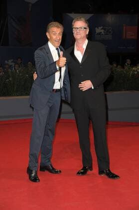 Filmfestspiele Venedig - The Journey Filmpremiere 73rd Venice Film Festival, Red Carpet film The journey . Pictured: Nick Hamm, Ezio Greggio  Copyright: xAlbertoxTerenghi Veneziax2016x