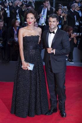 Carmen Chaplin and Jorge Viladoms attending the Jackie premiere at the 73rd Venice International Film Festival on September 07, 2016 Foto:xDaziramx xFuturexImage