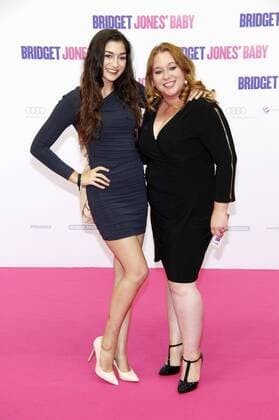 Rebecca Siemoneit-Barum mit Tochter Rachel bei der Premiere des Kinofilms Bridget Jones Baby Bridget Jones s Baby im Zoo Palast. Berlin, 07.09.2016 Foto:xA.xBuggex xFuturexImage
