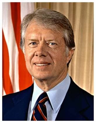 James Earl Jimmy Carter, Jr. (born October 1, 1924). 39th President of the United States from 1977 to 1981. He was awarded the 2002 Nobel Peace Prize. WHA  !ACHTUNG AUFNAHMEDATUM GESCHÄTZT! Copyright: WHA UnitedArchivesWHA_036_0900