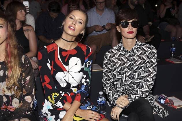New York Fashion Week - Desigual Modenschau Spanish actress Paz Vega (R) and German model Lena Gerke attend Desigual s fashion show during the opening day of the New York Fashion Week in New York, United States, 08 September 2016. DESIGUAL PRESENTS NEW WOMEN S COLLECTION IN NEW YORK !ACHTUNG: NUR REDAKTIONELLE NUTZUNG!  NYC001 20160908-636089758066338892