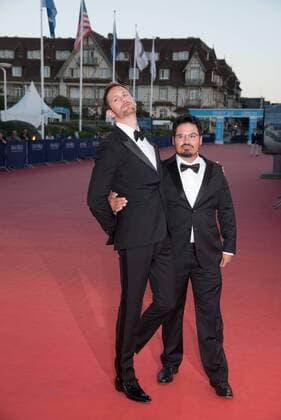 Festival du Cinema Americain in Deauville - War On Everyone Filmpremiere 211186 Arnal-Bar Starface 2016-09-08 Deauville France 42nd Deauville American Film festival. Red Carpet de War on everyone . 42e Festival du cinema americain de Deauville. Alexander Skarsgard. Michael Pena. Pena, Michael; Skarsgard, Alexander  Copyright: xArnal-Barx STAR_211186_025