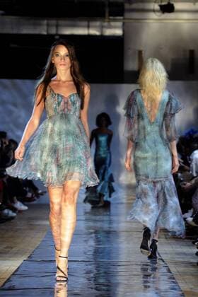 New York Fashion Week - Ann Amour Modenschau USA: Ane Amour Spring-Summer 2017 Runway Show Ane Amour presents her Spring-Summer 2017 collection as part of the New York Fashion Week.  JohanaxToro