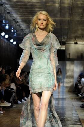 New York Fashion Week - Ann Amour Modenschau USA: Ane Amour Spring-Summer 2017 Runway Show Ane Amour presents her Spring-Summer 2017 collection as part of the New York Fashion Week.  JohanaxToro