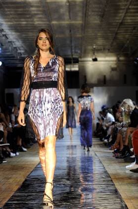 New York Fashion Week - Ann Amour Modenschau USA: Ane Amour Spring-Summer 2017 Runway Show Ane Amour presents her Spring-Summer 2017 collection as part of the New York Fashion Week.  JohanaxToro