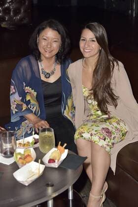 Patti Yasutke mit Gast bei der After-Party der Weltpremiere der Sci-Fi Parodie Unbelievable!!!!! im Ohm Nightclub. Los Angeles, 07.09.2016 Foto:xD.xStarbuckx xFuturexImage