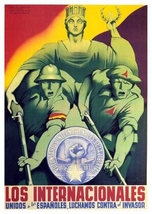 The International Brigades Los Internacionales. The International Brigades united with the Spanish, against the invador. WHA  !ACHTUNG AUFNAHMEDATUM GESCHÄTZT! Copyright: WHA UnitedArchivesWHA_063_0296