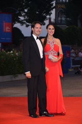 73rd Venice Film Festival, Red Carpet film On The Milky Road . Pictured: Vittorio Palazzi Trivelli, Isabelle Adreani  Copyright: xSimonexComi Veneziax2016x