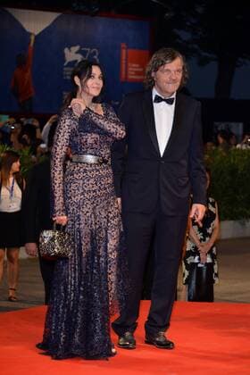 73rd Venice Film Festival, Red Carpet film On The Milky Road . Pictured: Monica Bellucci, Emir Kusturica  Copyright: xSimonexComi Veneziax2016x