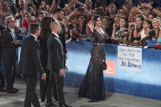 Monica Bellucci attending the On the Milky Road premiere at the 73rd Venice International Film Festival on September 09, 2016 Foto:xDaziramx xFuturexImage