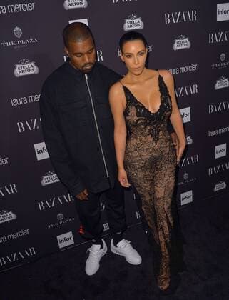 Harpers Bazaar Icons Event in New York Kim Kardashian and Kanye West arrive on the red carpet at Harper s BAZAAR celebrates ICONS by Carine Roitfeld at The Plaza Hotel presented by Infor, Laura Mercier and Stella Artois on September 9, 2016 in New York City.  NYP20160909301 ANDREAxHANKS