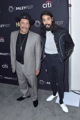 Danny Trejo mit Sohn Gilbert Trejo beim Screening der TV-Serie From Dusk Till Dawn: The Series im Paley Center for Media. Beverly Hills, 09.09.2016 Foto:xD.xStarbuckx xFuturexImage