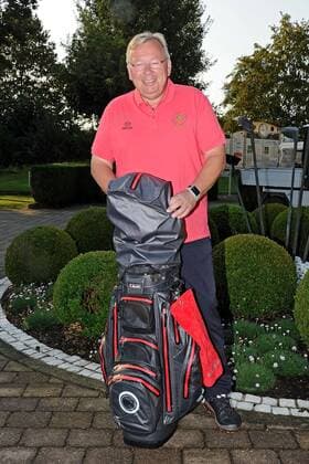 5. Aktion Kinderträume Golf Cup . Bernd Stelter anläßlich des 5. Aktion Kinderträume Golf Cup am 09.09.2016 in St. Leon-Rot.