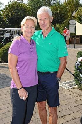 5. Aktion Kinderträume Golf Cup . Barbara Rittner und Matthias Müller anläßlich des 5. Aktion Kinderträume Golf Cup am 09.09.2016 in St. Leon-Rot.