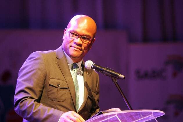 Moshito Music Conference and Exhibition at SABC JOHANNESBURG, SOUTH AFRICA ? SEPTEMBER 08: Minister of Arts and Culture Nathi Mthethwa speaks during the Moshito Music Conference and Exhibition at the SABC on September 08, 2016 in Johannesburg, South Africa. Speaking during the conference, SABC COO Hlaudi Motsoeneng promised to do root out corruption at the corporation. ( Gallo00060967