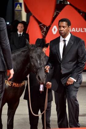 73rd Venice Film Festival, Red Carpet film The Magnificent Seven . Pictured: Denzel Washington  Copyright: xSimonexComi Veneziax2016x o0 Tier kurios Pferd
