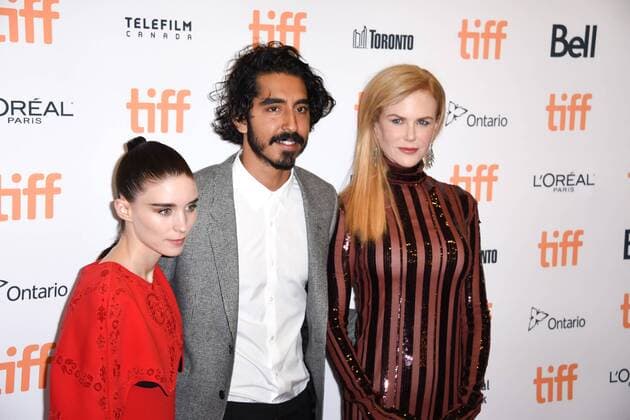 September 10, 2016 - Toronto, Ontario, Canada - Actrors ROONEY MARA, DEV PATEL and NICOLE KIDMAN attend Lion premiere during the 2016 Toronto International Film Festival at Roy Thomson Hall on September 10, 2016 in Toronto, Canada Toronto Canada - ZUMAv53_