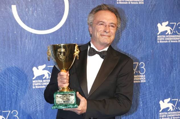 Oscar Martinez mit dem Coppa Volpi für den besten Schauspieler in El ciudadano ilustre bei der Closing Ceremony mit Preisverleihung auf der Biennale di Venezia 2016 73. Internationale Filmfestspiele von Venedig, 10.09.2016 Foto:xD.xBedrosianx xFuturexImage