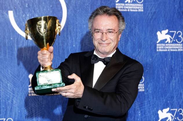 Oscar Martinez mit dem Coppa Volpi für den besten Schauspieler in El ciudadano ilustre bei der Closing Ceremony mit Preisverleihung auf der Biennale di Venezia 2016 73. Internationale Filmfestspiele von Venedig, 10.09.2016 Foto:xD.xBedrosianx xFuturexImage
