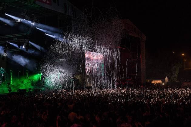 Spanish music Love of Lesbian at Dcode music festival in Madrid. September 10, 2016.  (20160910028)