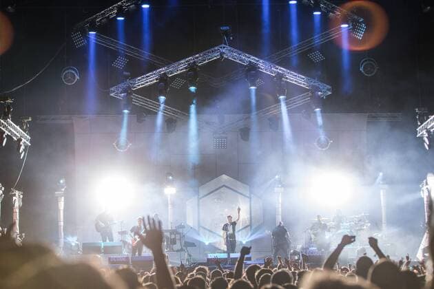 Spanish music Love of Lesbian at Dcode music festival in Madrid. September 10, 2016.  (20160910032)