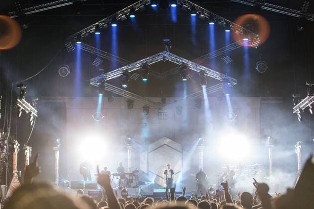 Spanish music Love of Lesbian at Dcode music festival in Madrid. September 10, 2016.  (20160910033)