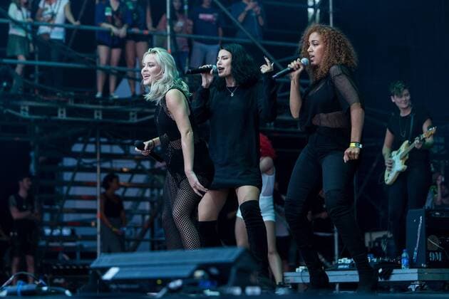 Swedish music Zara Larsson at Dcode music festival in Madrid. September 10, 2016.  (20160910021)