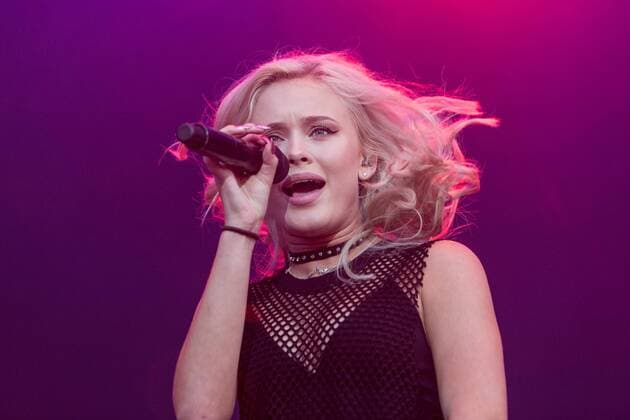 Swedish music Zara Larsson at Dcode music festival in Madrid. September 10, 2016.  (20160910010)