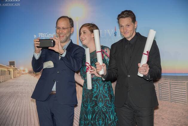 Festival du Cinema Americain in Deauville - Preisverleihung 211347 Arnal-Bar Starface 2016-09-10 Deauville France 42nd Deauville American Film Festival. Remise de prix. Photocall. Solondz Todd; Ross, Matt; Sachs, Ira  Copyright: xArnal-Barx STAR_211347_010
