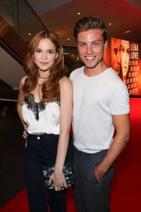 Lena Schuele, Jannik Schuemann, Deutschlandpremiere von Lena Love im Mathaeser Filmpalast in Muenchen am 12.09.2016