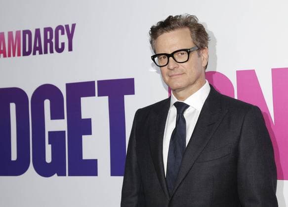 Colin Firth arrives on the red carpet at the Bridget Jones Baby New York Premiere at Paris Theater on September 12, 2016 in New York City.  NYP20160912117 JOHNxANGELILLO