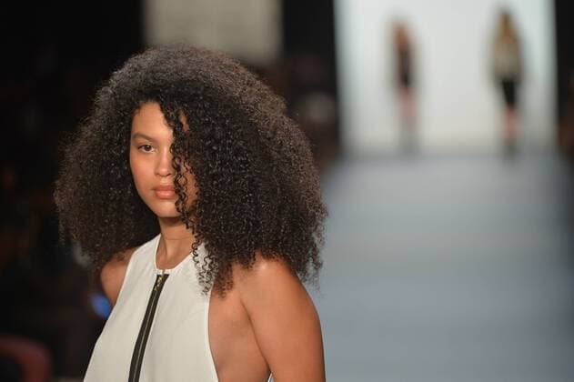 A model walks on the runway at the Artistix show during New York Fashion Week: The Shows at The Dock, Skylight at Moynihan Station in New York City on September 12, 2016.  NYP201612020008 ANDREAxHANKS