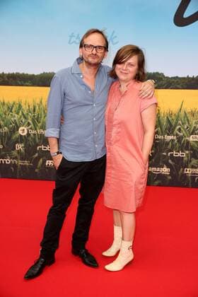 Milan Peschel und seine Ehefrau Magdalena Musial bei der Premiere vom Kinofilm Tschick am 12.09.2016 in Berlin Tschick Kino Premiere in Berlin, 2016 