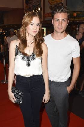 Emilia Schüle und Jannik Schümann bei der Premiere des Kinofilms LenaLove im Mathäser Filmpalast. München, 12.09.2016 Foto:xP.xSchönbergerx xFuturexImage