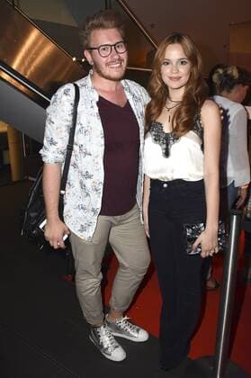 Florian Hüttner und Emilia Schüle bei der Premiere des Kinofilms LenaLove im Mathäser Filmpalast. München, 12.09.2016 Foto:xP.xSchönbergerx xFuturexImage