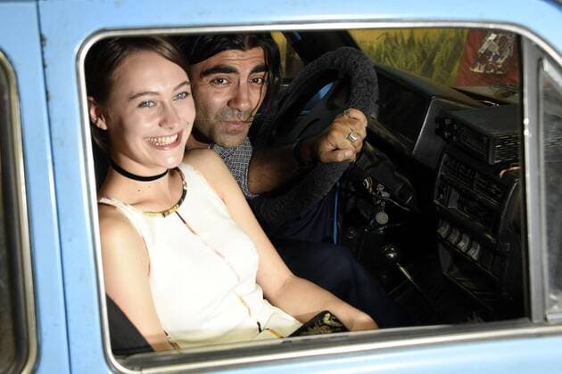 Nicole Mercedes Müller und Fatih Akin bei der Filmpremiere Tschick im Kino International. Berlin, 12.09.2016 Foto:xFredericx xFuturexImage