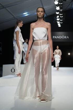 September 12, 2016 - Madrid, Madrid, Spain - Parade the Pandora in MFSHOW 2016 women held at the Museum of Costume in Madrid, on September 12, 2016. Madrid Spain  - ZUMAn230