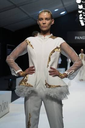 September 12, 2016 - Madrid, Madrid, Spain - Parade the Pandora in MFSHOW 2016 women held at the Museum of Costume in Madrid, on September 12, 2016. Madrid Spain  - ZUMAn230