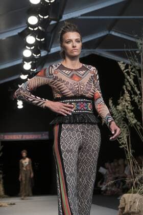 September 12, 2016 - Madrid, Spain - Highly Preppy parade in the fashion week TRESemmoÂ© MFSHOW WOMEN held at the Museum of Costume in Madrid, on September 12, 2016. Madrid Spain  - ZUMAn230