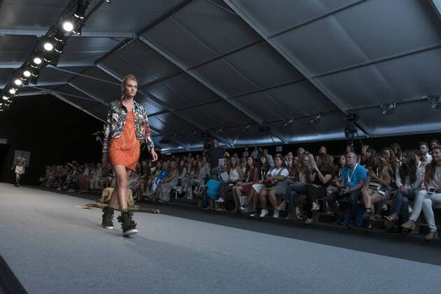 September 12, 2016 - Madrid, Spain - Highly Preppy parade in the fashion week TRESemmoÂ© MFSHOW WOMEN held at the Museum of Costume in Madrid, on September 12, 2016. Madrid Spain  - ZUMAn230