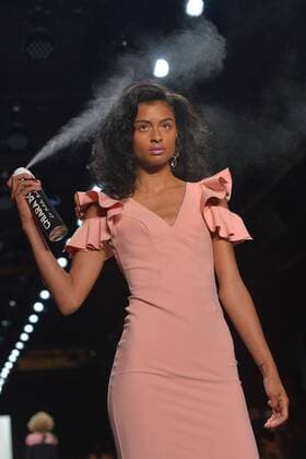 Themen der Woche A model walks on the runway at the Chara Boni La Petite Robe show during New York Fashion Week: The Shows at The Dock, Skylight at Moynihan Station in New York City on September 13, 2016.  NYP201613020023 ANDREAxHANKS