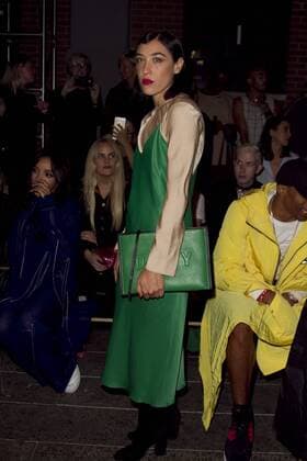 September 12, 2016 - New York, NY, U.S. - NY, NY September 12, 2016 : Mia Moratti front row at The DKNY Spring Summer 2017 fashion show at The Highline during Fashion week on September 12, 2016 New York U.S. - ZUMAs49_