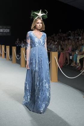 September 13, 2016 - Madrid, Spain - Parade the David Christian in MFSHOW 2016 women held at the Museum of Costume in Madrid, on September 13, 2016 Madrid Spain  - ZUMAn230