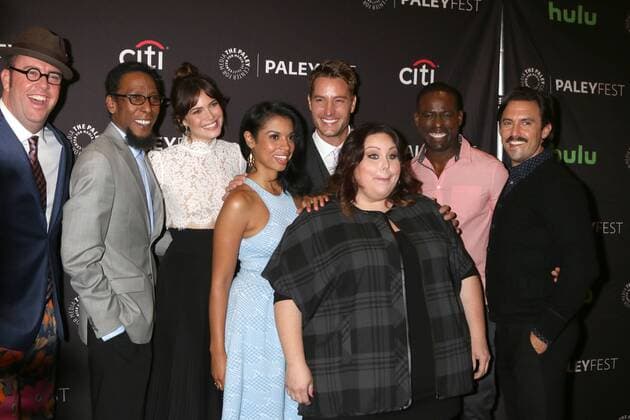 LOS ANGELES - SEP 13: Chris Sullivan, Ron Cephas Jones, Mandy Moore, Susan Kelechi Watson, Justin Hartley, Chrissy Metz, Sterling K. Brown, Milo Ventimiglia at the PaleyFest 2016 Fall TV Preview - NBC at the Paley Center For Media on September 13, 2016 in Beverly Hills, CA  Copyright: xKathyxHutchinsx