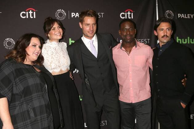 LOS ANGELES - SEP 13: Chrissy Metz, Mandy Moore, Justin Hartley, Sterling K. Brown, Milo Ventimiglia at the PaleyFest 2016 Fall TV Preview - NBC at the Paley Center For Media on September 13, 2016 in Beverly Hills, CA  Copyright: xKathyxHutchinsx