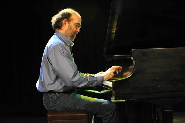 Feb 24, 2009 - Carrboro, North Carolina, USA - Musician GEORGE WINSTON performs live to a sold out audience as his 2009 makes a stop at The Arts Center located in North Carolina. - ZUMAm78_