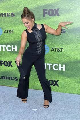 Jaina Lee Ortiz bei der Premiere der FOX TV-Serie Pitch auf dem West LA Little League Field. Los Angeles, 13.09.2016 Foto:xD.xStarbuckx xFuturexImage