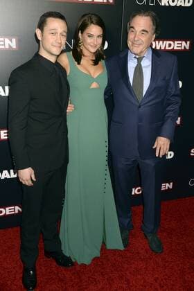 Joseph Gordon-Levitt, Shailene Woodley und Oliver Stone bei der Premiere des Kinofilms Snowden im AMC Loews Lincoln Square. New York, 13.09.2016 Foto:xD.xVanxTinex xFuturexImage