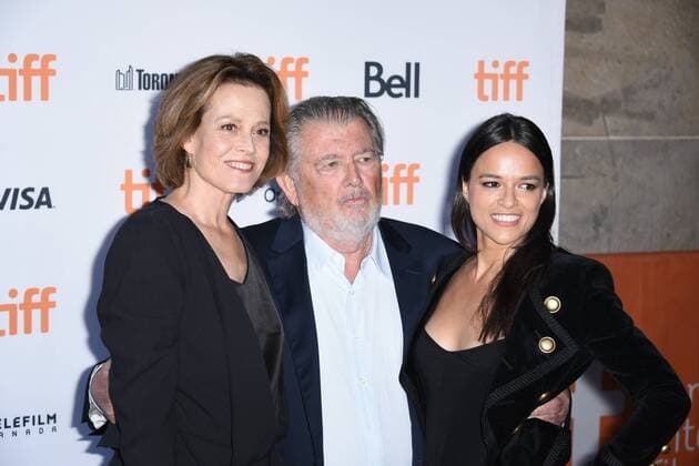 September 14, 2016 - Toronto, Ontario, Canada - Actressess SIGOURNEY WEAVER and MICHELLE RODRIGUEZ and director WALTER HILL attend (re)Assignment premiere during the 2016 Toronto International Film Festival at Ryerson Theatre on September 14, 2016 in Toronto, Canada Toronto Canada - ZUMAv53_
