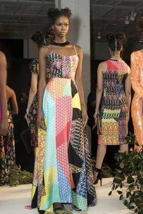 Models present creations of the collection of the mexican designer Cesar Galindo, in New York, US, on 14 September 2016. Fashion show of the designer Cesar Galindo !ACHTUNG: NUR REDAKTIONELLE NUTZUNG!  NUE01 20160915-636095164576524216